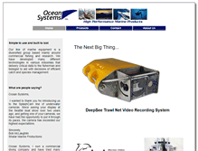 Tablet Screenshot of oceansystemsinc.com